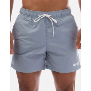 Hugo Boss Men's Haiti Contrast Logo Swim Shorts - Blue - Size: L