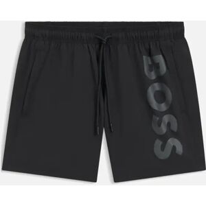 Hugo Boss Men's BOSS Octopus Swim Shorts, Dark Grey - Black - Size: 32/30/31