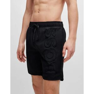 Hugo Boss Men's BOSS Orange Whale Mens Swim Shorts NOS - Black 001 - Size: 37/36/32 Hugo Boss Men's BOSS Orange Whale Mens Swim Shorts NOS - Black 001 - Size: 37/36/32