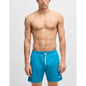 Hugo Boss Men's BOSS Orange Starfish Mens Swim Shorts - Turquoise/Aqua 443 - Blue - Size: 37/36/32 Hugo Boss Men's BOSS Orange Starfish Mens Swim Shorts - Turquoise/Aqua 443 - Blue - Size: 37/36/32