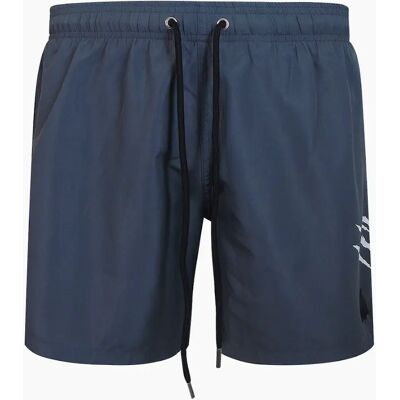 Philipp Plein Plein Sport Ripstop Logo Medium Boardshort Dark Grey Swim Shorts - Navy - Size: M Philipp Plein Plein Sport Ripstop Logo Medium Boardshort Dark Grey Swim Shorts - Navy - Size: M