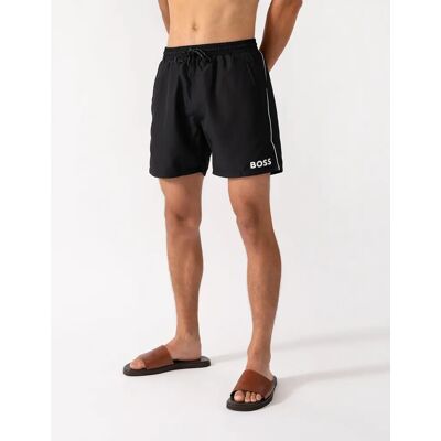 Hugo Boss Men's BOSS Orange Starfish Mens Swim Shorts - Black 001 - Size: 33/32/32 Hugo Boss Men's BOSS Orange Starfish Mens Swim Shorts - Black 001 - Size: 33/32/32