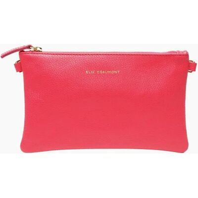 Elie Beaumont Women's Pouch Bag Womens Messenger Handbag - Red - Size: ONE size Elie Beaumont Women's Pouch Bag Womens Messenger Handbag - Red - Size: ONE size