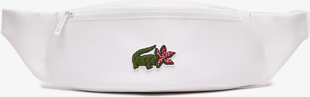 Lacoste Men's Netflix Croc Print Waist Bag - White - Size: ONE size