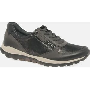 Gabor Women's Fantastic Womens Casual Sports Trainers - Black - Size: 6.5 Gabor Women's Fantastic Womens Casual Sports Trainers - Black - Size: 6.5