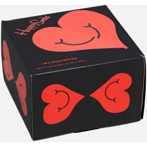 Happy Socks Women's 2-Pack I Heart You Socks Gift Box, Black/red - Size: 5/4/4.5/7/6.5/6/5.5/3/3.5 Happy Socks Women's 2-Pack I Heart You Socks Gift Box, Black/red - Size: 5/4/4.5/7/6.5/6/5.5/3/3.5