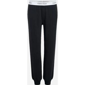 Calvin Klein Women's Modern Cotton Lounge Jogging Bottoms, Black - Size: 10 Calvin Klein Women's Modern Cotton Lounge Jogging Bottoms, Black - Size: 10
