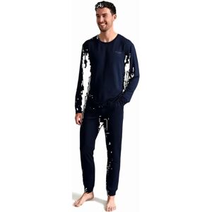 Ted Baker Men's Luxe Modal Lounge Jogging Bottoms, Navy - Black - Size: 35/34/32 Ted Baker Men's Luxe Modal Lounge Jogging Bottoms, Navy - Black - Size: 35/34/32