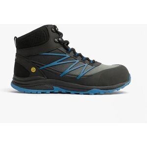 Men's Skechers Work 200047EC PUXAL - FIRMLE Mens Safety Boots Black Blue - Size: 11 Men's Skechers Work 200047EC PUXAL - FIRMLE Mens Safety Boots Black Blue - Size: 11