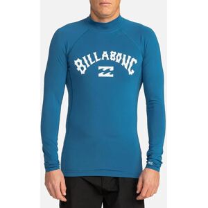 Men's Billabong Mens Logo Surf Long Sleeve Rash Vest - Navy - Size: 2XL Men's Billabong Mens Logo Surf Long Sleeve Rash Vest - Navy - Size: 2XL