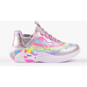 Girl's Skechers 302296L/SMLT UNICORN DREAMS - STARRY LITE Girls Trainers Silver Multi - Size: UK 11 small kids Girl's Skechers 302296L/SMLT UNICORN DREAMS - STARRY LITE Girls Trainers Silver Multi - Size: UK 11 small kids