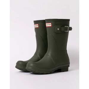 Women's Hunter Original Short Womens Wellies - Dark Olive - Green - Size: 4 Women's Hunter Original Short Womens Wellies - Dark Olive - Green - Size: 4