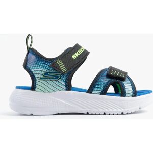 Boy's Skechers 407034L/BKLM MICROSPEC - SPLASH Boys Sandals Black/Lime - Size: UK 2 older kids Boy's Skechers 407034L/BKLM MICROSPEC - SPLASH Boys Sandals Black/Lime - Size: UK 2 older kids