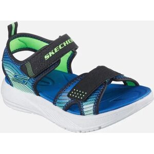 Boy's Skechers Kids Microspec Splash Sandals - Blue - Size: 10K Boy's Skechers Kids Microspec Splash Sandals - Blue - Size: 10K