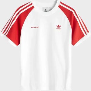 Women's Adidas x Sporty & Rich Two Tone Tee - Size: 2.5/2/3.5/3 Women's Adidas x Sporty & Rich Two Tone Tee - Size: 2.5/2/3.5/3