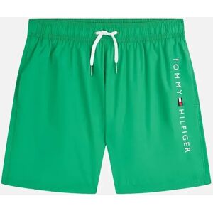 Tommy Hilfiger Boy's Boys Original Mid Length Swim Shorts Radiant Green - Size: 8 years/9 years/10 years Tommy Hilfiger Boy's Boys Original Mid Length Swim Shorts Radiant Green - Size: 8 years/9 years/10 years