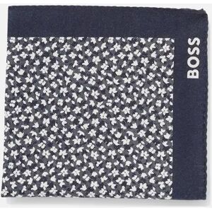 Hugo Boss Men's Pocket Square - Navy - Size: ONE size Hugo Boss Men's Pocket Square - Navy - Size: ONE size