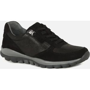 Gabor Fantastic Black Suede Casual Sports Trainers - sports trainers Gabor Fantastic Black Suede Casual Sports Trainers - sports trainers