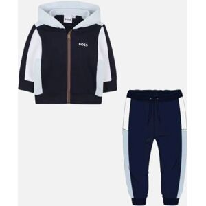 Hugo Boss Boy's BOSS BOY NAVY BABY/TODDLER TRACKSUIT SET J52447/J52429 Hugo Boss Boy's BOSS BOY NAVY BABY/TODDLER TRACKSUIT SET J52447/J52429