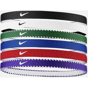 Nike Flex Classic Headband (Pack of 6) - Game Royal University Red White - Size: ONE size Nike Flex Classic Headband (Pack of 6) - Game Royal University Red White - Size: ONE size