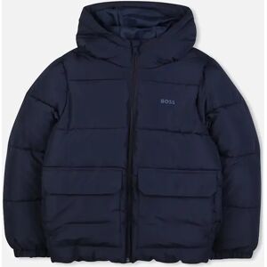 Hugo Boss Boy's BOSS BOYS NAVY PUFFER JACKET J52396 Hugo Boss Boy's BOSS BOYS NAVY PUFFER JACKET J52396