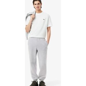 Lacoste Model L - Gray Fleece Joggers - Trousers Lacoste Model L - Gray Fleece Joggers - Trousers