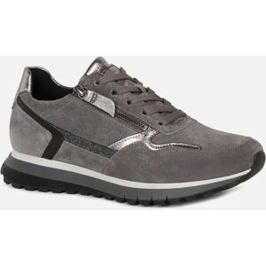 Gabor Hollywell Womens Trainers - Leather, Wide Fit, 4cm Heel - Trainers Gabor Hollywell Womens Trainers - Leather, Wide Fit, 4cm Heel - Trainers