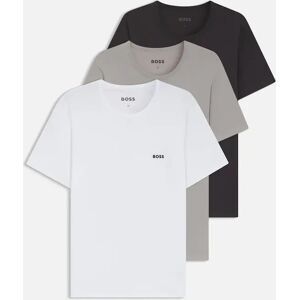 Hugo Boss Men's BOSS 3-Pack Classic RN T-Shirts, Multicolour - White - Size: 44 Hugo Boss Men's BOSS 3-Pack Classic RN T-Shirts, Multicolour - White - Size: 44