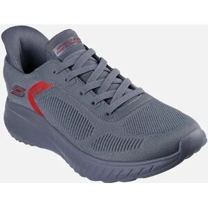 Skechers Men's Bobs Sport Squad Chaos Solid Step - Grey - Size: 9 Skechers Men's Bobs Sport Squad Chaos Solid Step - Grey - Size: 9