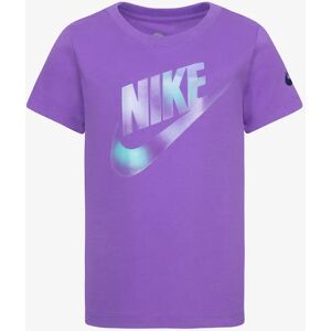 Nike Girls Printed Club Graphic T-Shirt in Purple - Size: 3 years/4 years Nike Girls Printed Club Graphic T-Shirt in Purple - Size: 3 years/4 years