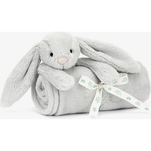 Jellycat Bashful Bunny Silver Blankie Jellycat Bashful Bunny Silver Blankie