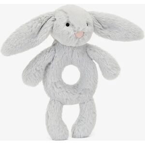 Jellycat Bashful Silver Bunny Ring Rattle - Baby Toy Jellycat Bashful Silver Bunny Ring Rattle - Baby Toy