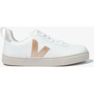 Boy's Veja Kids V-10 Laces Trainers in White - Size: EU 29 uk 11.5 Boy's Veja Kids V-10 Laces Trainers in White - Size: EU 29 uk 11.5