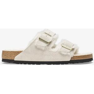 Girl's BIRKENSTOCK Arizona Shearling Suede Sandals in White - Size: 2.5 (older) Girl's BIRKENSTOCK Arizona Shearling Suede Sandals in White - Size: 2.5 (older)