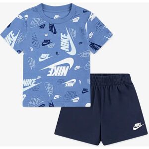 Nike Boy's Boys NSW AOP Light Weight Short Set in Blue - Size: 4 - 5 yrs Nike Boy's Boys NSW AOP Light Weight Short Set in Blue - Size: 4 - 5 yrs