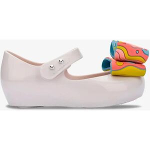 Girl's Mini Melissa Girls Ultragirl Wonderland Ballerinas in White - Size: EU 25 - 26 uk 8 Girl's Mini Melissa Girls Ultragirl Wonderland Ballerinas in White - Size: EU 25 - 26 uk 8