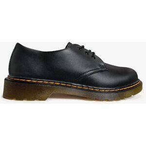 Girl's Dr Martens Girls 1461 Softy T Leather Shoes in Black - Size: 12 Girl's Dr Martens Girls 1461 Softy T Leather Shoes in Black - Size: 12