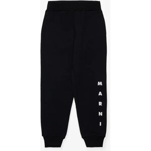 MARNI Kids Logo Joggers in Black - Size: 4 years MARNI Kids Logo Joggers in Black - Size: 4 years