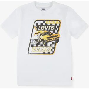 Levis Levi's Boys Race To The Finish T-Shirt in White - Size: 3 years Levis Levi's Boys Race To The Finish T-Shirt in White - Size: 3 years
