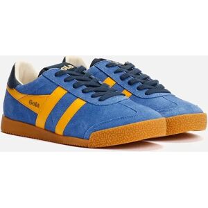 Women's Gola Elan Suede Women's Sapphire/Sun/Navy Trainers - Blue - Size: 7 Women's Gola Elan Suede Women's Sapphire/Sun/Navy Trainers - Blue - Size: 7