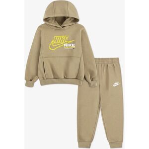 Nike Boys NSW Fleece Tracksuit in Beige - Cream - Size: 3 years/4 years Nike Boys NSW Fleece Tracksuit in Beige - Cream - Size: 3 years/4 years