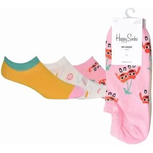 Happy Socks Men's 3-Pack Cherry Mates Trainer Socks, Pink/White/Yellow - Size: 10/9.5/9/10.5/11/11.5/12/12.5 Happy Socks Men's 3-Pack Cherry Mates Trainer Socks, Pink/White/Yellow - Size: 10/9.5/9/10.5/11/11.5/12/12.5