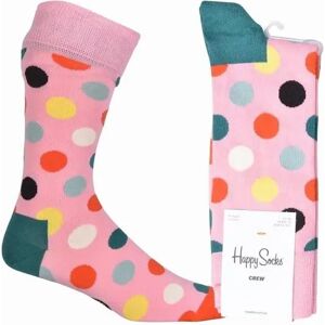 Happy Socks Men's Big Dot Socks, Pink - Size: 7/7.5/8/8.5/5/5.5/6.5/6 Happy Socks Men's Big Dot Socks, Pink - Size: 7/7.5/8/8.5/5/5.5/6.5/6