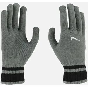 Men's Nike Mens Gripped Knitted Gloves - Grey - Size: L Men's Nike Mens Gripped Knitted Gloves - Grey - Size: L