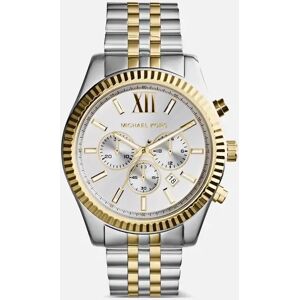 Men's Michael Kors MK8344 Lexington Two Tone Men's Watch - White Men's Michael Kors MK8344 Lexington Two Tone Men's Watch - White