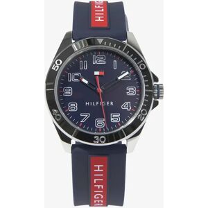 Boy's Tommy Hilfiger Boys Logo Strap Watch in Navy-34mm (One Size) - Blue - Size: ONE size, Boy's Tommy Hilfiger Boys Logo Strap Watch in Navy-34mm (One Size) - Blue - Size: ONE size,