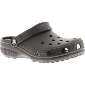 Boy's Crocs Older Childrens Sandals Classic Clog Children Slip On black UK Size - Size: 2