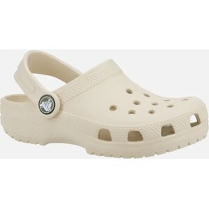 Crocs Girl's Classic Girls Clogs - Bone Synth - Size: 12 years/12