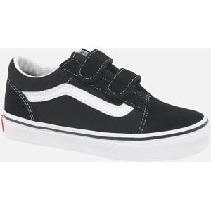 Vans Old Skool Boy's Old Skool V Boys Youth Trainers - Black - Size: 9.5/F (Standard)