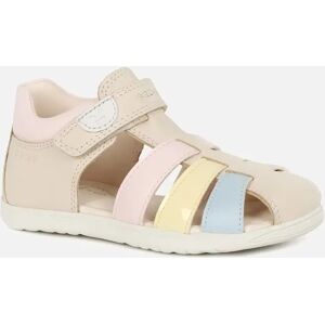 Geox Girl's B Macchia Girls Infant Sandals - Tan - Size: F (Standard)/7.5 Geox Girl's B Macchia Girls Infant Sandals - Tan - Size: F (Standard)/7.5